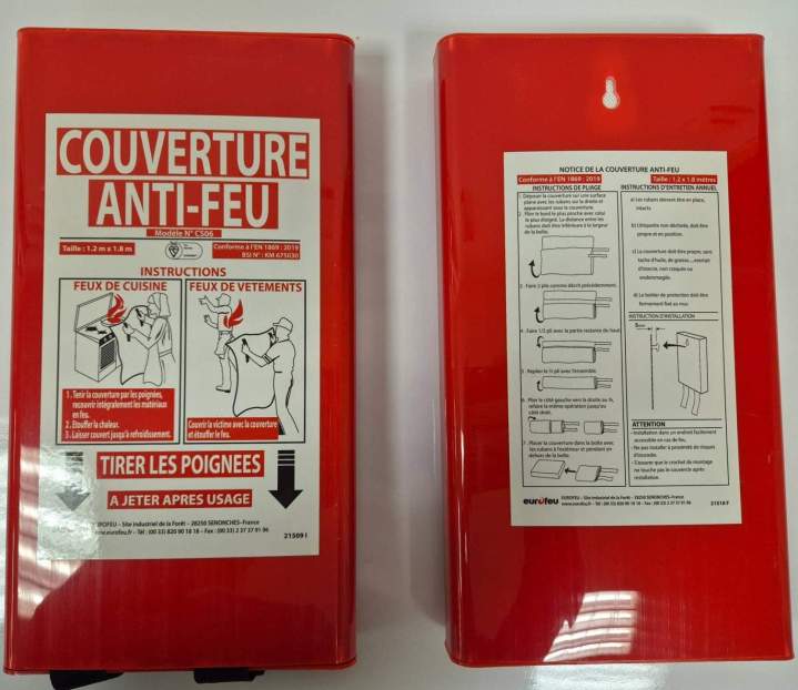 Couvertures anti-feu Laval